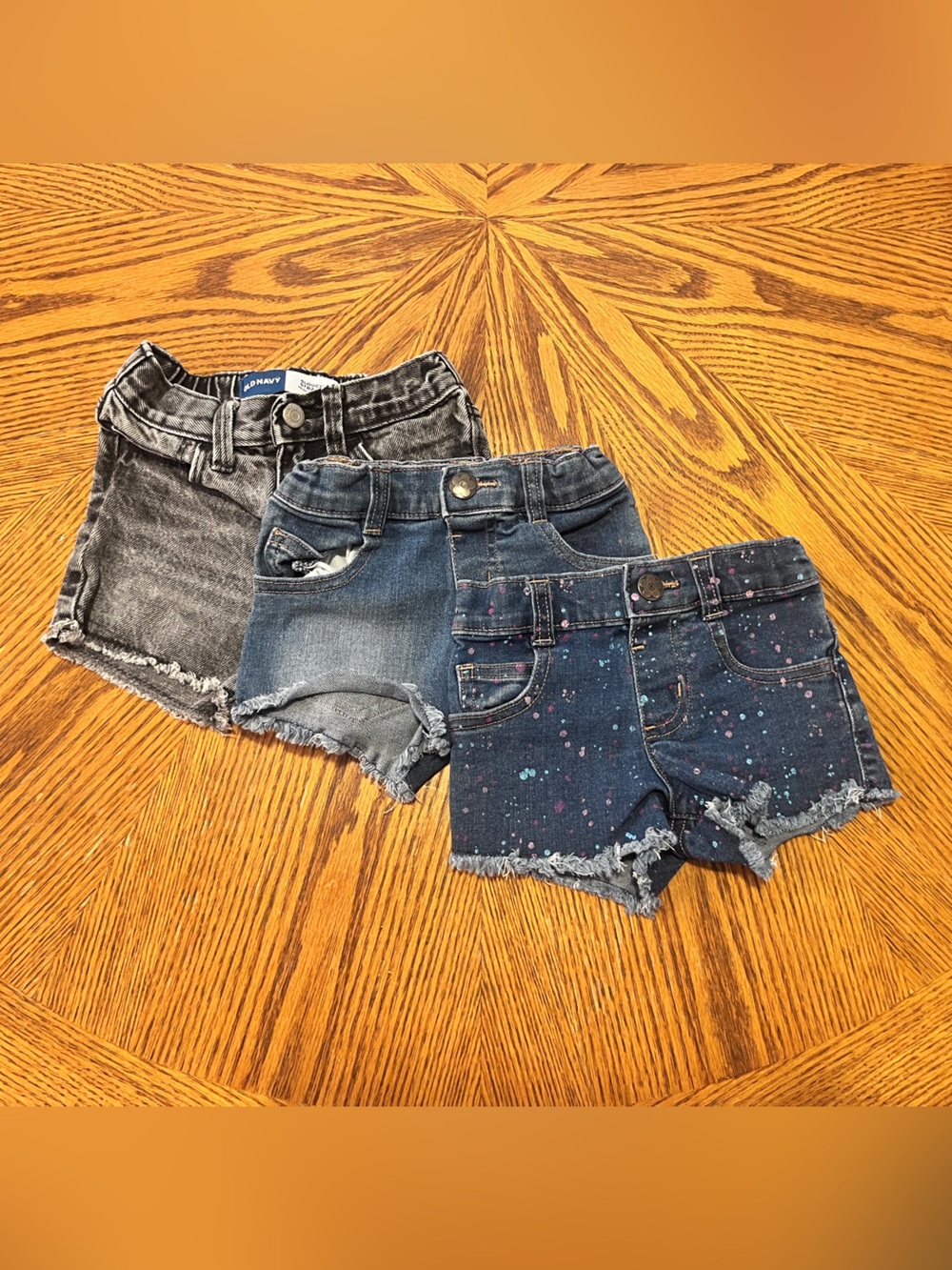 3 Denim Girls Shorts 2T